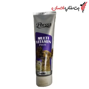 قیمت و خرید مولتی ویتامین مخصوص حیوانات سگ و گربه پرسا وزن 100 گرمی | پت شاپ احسان