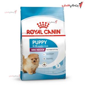 پاپی مینی ایندور غذا خشک توله سگ رویال کنین Puppy mini Indoor