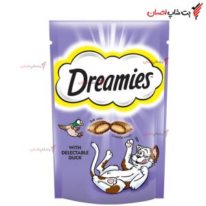 تشویقی بالشتی مغزدار گربه برند دریمز 60 گرمی ستارخان آنلاین