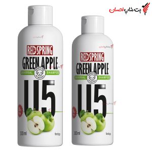 شامپو سیب ترش رد اسپرینگ Red spring شامپو سگ