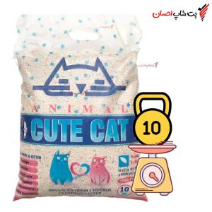 بستر گربه معطر عطری دانه رنگی کیوت کت خاک گربه عطری